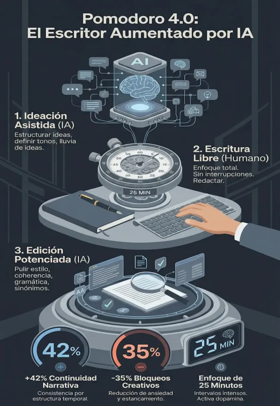 manejo del tiempo para escritores