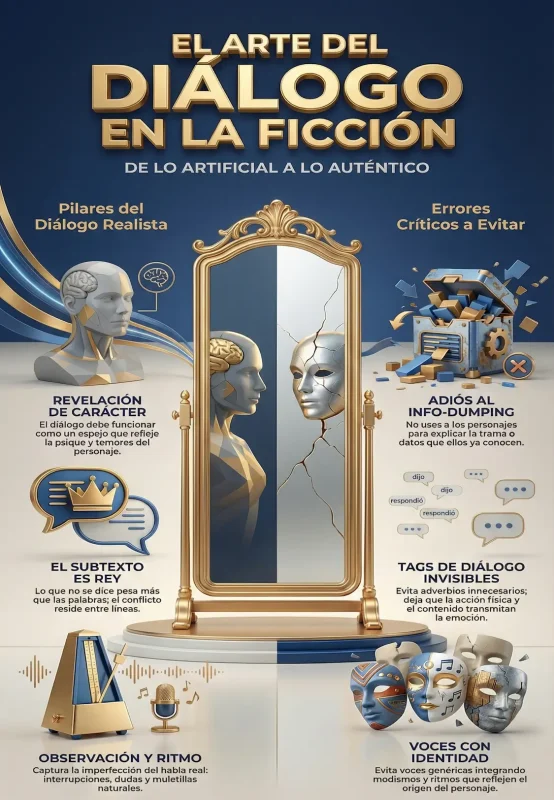 Los 10 Errores al Escribir Ficción - Creación de Diálogos