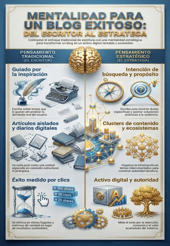 mentalidad para crear un blog exitoso