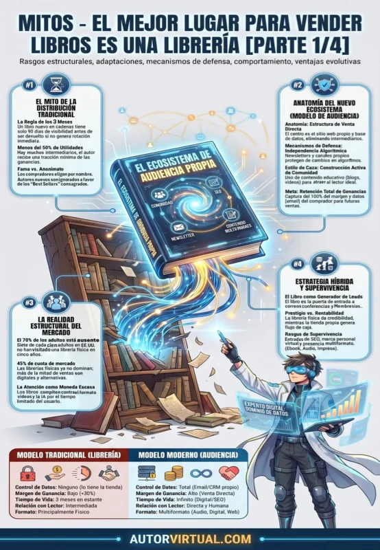 vender libros en librerías