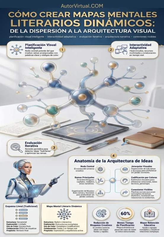 fundamentos mapas mentales literarios