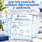 analiza tu idea de libro