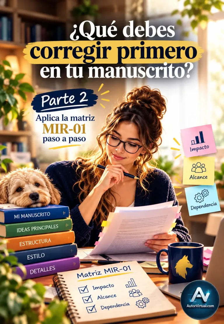 Que debes corregir en tu manuscrito